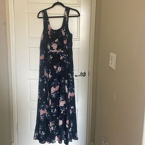Torrid Maxi Dress- Black/Floral